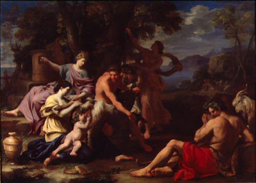 Nicolas Chaperon The Nurture of Jupiter oil painting image